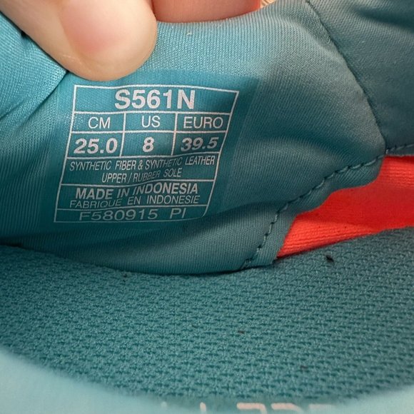 Asics Gel Fit Sana 2 Women’s Running Shoes Sneakers S561N Size 8 Flash Coral - Picture 8 of 8